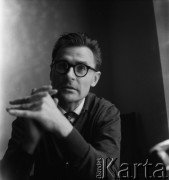 Lata 60. lub 70., Polska.
Muzyk.
Fot. Irena Jarosińska, zbiory Ośrodka KARTA 
