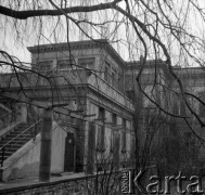Lata 50. lub 60., Łódź, Polska.
Państwowa Wyższa Szkoła Sztuk Plastycznych.
Fot. Irena Jarosińska, zbiory Ośrodka KARTA 

