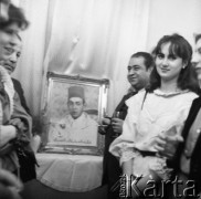 Lata 70. lub 80., Polska.
Bankiet u Marokańczyków.
Fot. Irena Jarosińska, zbiory Ośrodka KARTA