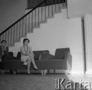 Lata 50., lub 60., Warszawa, Polska.
SPATiF - Stowarzyszenie Polskich Artystów Teatralnych i Filmowych.
Fot. Irena Jarosińska, zbiory Ośrodka KARTA