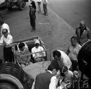 1959, Warszawa, Polska.
Plan zdjęciowy do filmu 