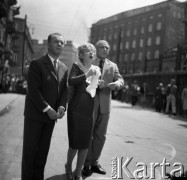 1959, Warszawa, Polska.
Plan zdjęciowy do filmu 