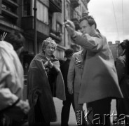 1959, Warszawa, Polska.
Plan zdjęciowy do filmu 