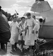 1959, Polska.
Plan zdjęciowy do filmu 
