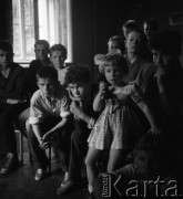 Lata 50. lub 60., Wrocław, Polska.
Dzieci.
Fot. Irena Jarosińska, zbiory Ośrodka KARTA