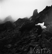 Lata 50. lub 60., Polska.
Góry.
Fot. Irena Jarosińska, zbiory Ośrodka KARTA