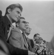 Lata 50. lub 60., Warszawa, Polska.
Stadion Dziesięciolecia.
Fot. Irena Jarosińska, zbiory Ośrodka KARTA