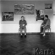 Lata 50. lub 60., Polska.
Wystawa.
Fot. Irena Jarosińska, zbiory Ośrodka KARTA