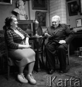 Lata 50. lub 60., Polska.
Mężczyzna.
Fot. Irena Jarosińska, zbiory Ośrodka KARTA