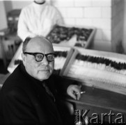 Lata 50., Polska.
Zoolog Profesor August Dehnel.
Fot. Irena Jarosińska, zbiory Ośrodka KARTA