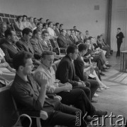 Lata 1960-1964, Polska.
Realizacja programu telewizyjnego 