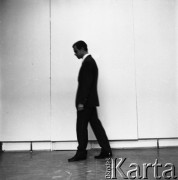 1968, Polska.
Pianista jazzowy Andrzej Trzaskowski.
Fot. Irena Jarosińska, zbiory Ośrodka KARTA