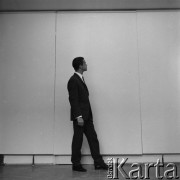 1968, Polska.
Pianista jazzowy Andrzej Trzaskowski.
Fot. Irena Jarosińska, zbiory Ośrodka KARTA
