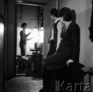 Lata 60., Polska.
Osoby.
Fot. Irena Jarosińska, zbiory Ośrodka KARTA