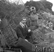 1968, Polska.
Pianista jazzowy Andrzej Trzaskowski.
Fot. Irena Jarosińska, zbiory Ośrodka KARTA