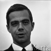1968, Polska.
Pianista jazzowy Andrzej Trzaskowski.
Fot. Irena Jarosińska, zbiory Ośrodka KARTA