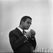 1968, Polska.
Pianista jazzowy Andrzej Trzaskowski.
Fot. Irena Jarosińska, zbiory Ośrodka KARTA