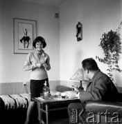 1975, Warszawa, Polska.
Reżyserzy Czesław i Ewa Petelscy.
Fot. Irena Jarosińska, zbiory Ośrodka KARTA