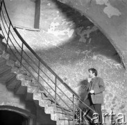 1972, Kraków, Polska.
Malarz Henryk Fantazos Ziembicki.
Fot. Irena Jarosińska, zbiory Ośrodka KARTA