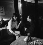 Lata 60. lub 70., Wrocław, Polska.
Międzynarodowy Festiwal Teatrów Studenckich.
Fot. Irena Jarosińska, zbiory Ośrodka KARTA