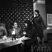 Lata 60. lub 70., Wrocław, Polska.
Międzynarodowy Festiwal Teatrów Studenckich.
Fot. Irena Jarosińska, zbiory Ośrodka KARTA