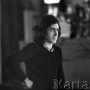 1973, Warszawa, Polska.
Reżyser Giovanni Pampiglione - twórca spektaklu 