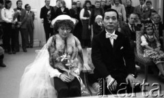 styczeń 1982, Warszawa, Polska.
Ślub cywilny Koji Kamoji
Fot. Irena Jarosińska, zbiory Ośrodka KARTA