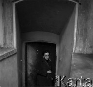 ok. 1957, Kraków, Polska
Twórca Piwnicy pod Baranami Piotr Skrzynecki
Fot. Irena Jarosińska, zbiory Ośrodka KARTA