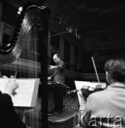 1968, Polska.
Kompozytor Witold Lutosławski.
Fot. Irena Jarosińska, zbiory Ośrodka KARTA
