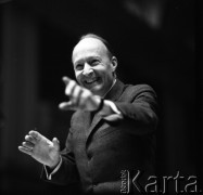 1968, Polska.
Kompozytor Witold Lutosławski.
Fot. Irena Jarosińska, zbiory Ośrodka KARTA
