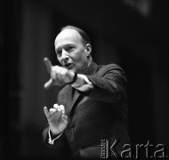 1968, Polska.
Kompozytor Witold Lutosławski.
Fot. Irena Jarosińska, zbiory Ośrodka KARTA

