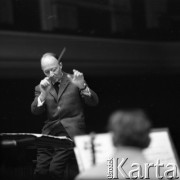 1968, Polska.
Kompozytor Witold Lutosławski.
Fot. Irena Jarosińska, zbiory Ośrodka KARTA
