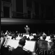 1968, Polska.
Kompozytor Witold Lutosławski.
Fot. Irena Jarosińska, zbiory Ośrodka KARTA