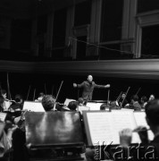 1968, Polska.
Kompozytor Witold Lutosławski.
Fot. Irena Jarosińska, zbiory Ośrodka KARTA