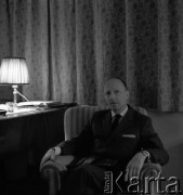 1968, Polska.
Kompozytor Witold Lutosławski.
Fot. Irena Jarosińska, zbiory Ośrodka KARTA