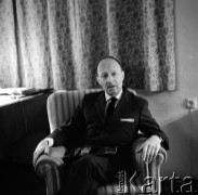 1968, Polska.
Kompozytor Witold Lutosławski.
Fot. Irena Jarosińska, zbiory Ośrodka KARTA