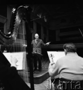 1968, Polska.
Kompozytor Witold Lutosławski.
Fot. Irena Jarosińska, zbiory Ośrodka KARTA