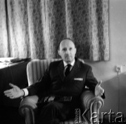 1968, Polska.
Kompozytor Witold Lutosławski.
Fot. Irena Jarosińska, zbiory Ośrodka KARTA