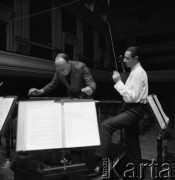 1968, Polska.
Kompozytor Witold Lutosławski.
Fot. Irena Jarosińska, zbiory Ośrodka KARTA