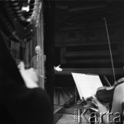 1968, Polska.
Kompozytor Witold Lutosławski.
Fot. Irena Jarosińska, zbiory Ośrodka KARTA
