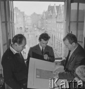 1962, Olsztyn, Polska.
Biuro architektoniczne.
Fot. Irena Jarosińska, zbiory Ośrodka KARTA
