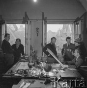 1962, Olsztyn, Polska.
Biuro architektoniczne.
Fot. Irena Jarosińska, zbiory Ośrodka KARTA