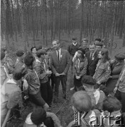 1977, Anielin, Polska.
Uroczystości przy tzw. Szańcu Hubala, miejscu, gdzie o w 1940 r. zginął major Henryk Dobrzański 