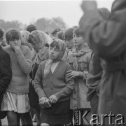 1977, Anielin, Polska.
Uroczystości przy tzw. Szańcu Hubala, miejscu, gdzie o w 1940 r. zginął major Henryk Dobrzański 