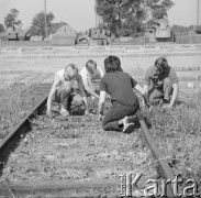 Lata 60., Oświęcim, Polska.
Akcja pokuty.
Fot. Irena Jarosińska, zbiory Ośrodka KARTA