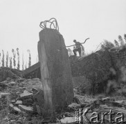 Lata 60., Oświęcim, Polska.
Akcja pokuty.
Fot. Irena Jarosińska, zbiory Ośrodka KARTA