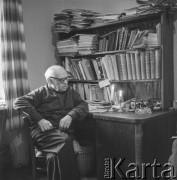 Lata 60., Polska.
Ksiądz profesor Fajcht.
Fot. Irena Jarosińska, zbiory Ośrodka KARTA