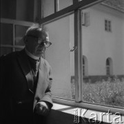 Lata 60., Polska.
Ksiądz profesor Fajcht.
Fot. Irena Jarosińska, zbiory Ośrodka KARTA