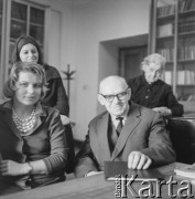 Lata 60., Polska.
Ksiądz profesor Fajcht.
Fot. Irena Jarosińska, zbiory Ośrodka KARTA
