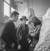 Lata 60., Warszawa, Polska.
Pracownia na Akademii Sztuk Pięknych.
Fot. Irena Jarosińska, zbiory Ośrodka KARTA